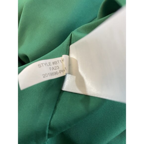J Crew Shift Dress 18 Green Lined Easter Spring Church Business Suiting 9936 - Picture 8 of 8